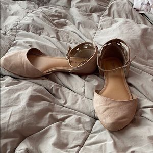 Torrid Faux Suede Pointe Toe Flat